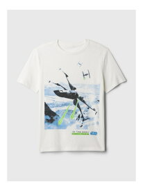 【SALE／40%OFF】(K)GapKids ｜ スター・ウォーズ(TM) グラフィックTシャツ GAP ギャップ トップス カットソー・Tシャツ ブルー ホワイト【RBA_E】[Rakuten Fashion]