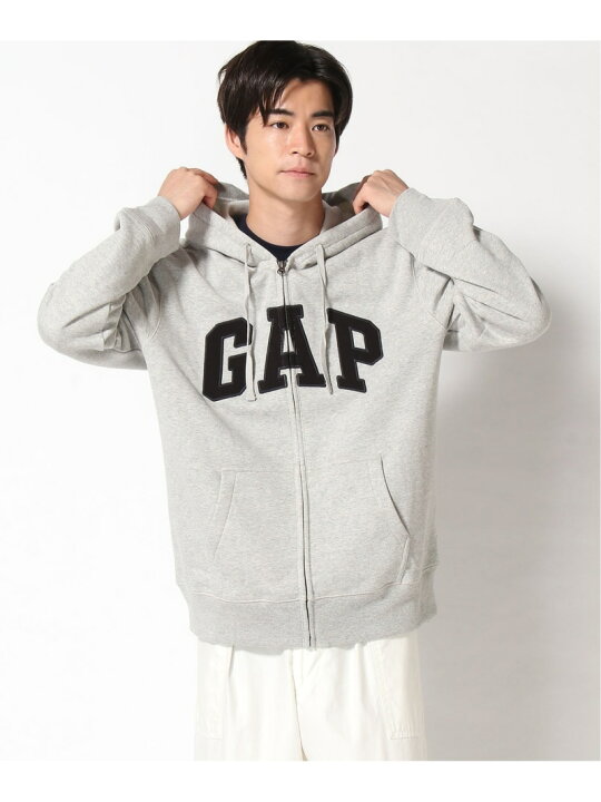 楽天市場】(U)GAPロゴ フルジップパーカー(ユニセックス) GAP ギャップ  
