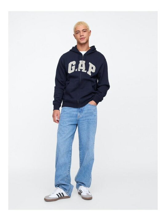 楽天市場】(U)GAPロゴ フルジップパーカー(ユニセックス) GAP ギャップ 