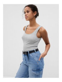 【SALE／20%OFF】(W)モダン タンクトップ GAP ギャップ トップス ノースリーブ・タンクトップ ネイビー グレー ブラック ホワイト【RBA_E】[Rakuten Fashion]