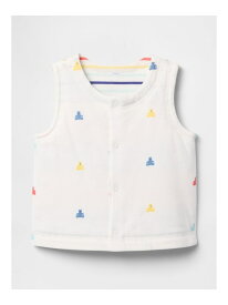(K)リバーシブルベスト (ベビー) GAP ギャップ マタニティウェア・ベビー用品 ベビートップス ホワイト【送料無料】[Rakuten Fashion]