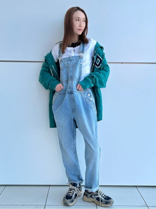 楽天市場】【SALE／66%OFF】(W)リラックス デニム オーバーオール GAP 