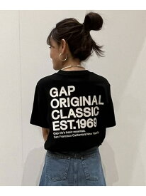 【SALE／62%OFF】(U)GAP 1969 ロゴ グラフィックTシャツ(ユニセックス) GAP ギャップ トップス カットソー・Tシャツ ブラック パープル グリーン イエロー ネイビー ホワイト【RBA_E】[Rakuten Fashion]