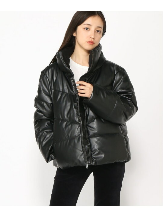 楽天市場】【SALE／66%OFF】(W)リラックス フェイクレザー パファー 