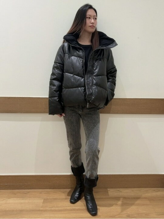 楽天市場】【SALE／66%OFF】(W)リラックス フェイクレザー パファー 