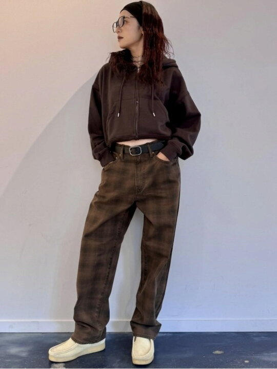 楽天市場】【SALE／69%OFF】(U)プレイド キャンバス バギーデニム GAP 