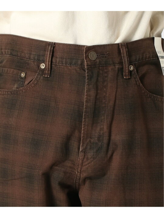 楽天市場】【SALE／69%OFF】(U)プレイド キャンバス バギーデニム GAP 