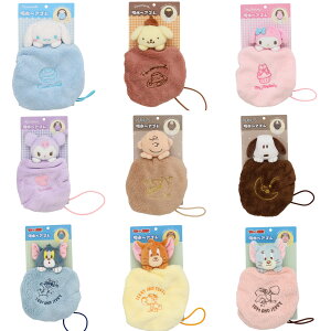 吸水ヘアゴム 吸水ダイカットクロス シナモロール ポムポムプリン マイメロディ クロミ スヌーピー チャーリーブラウン TOM JERRY TUFFY 吸水キャップ プール お風呂 海水浴 シャワー お泊り 旅