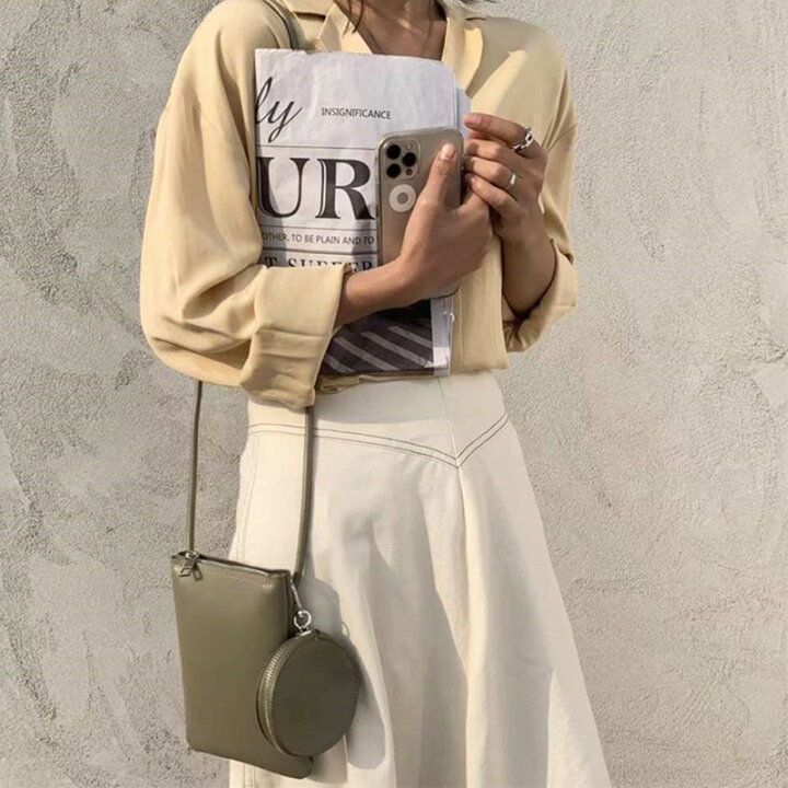 楽天市場 スマホショルダーバッグ S5519 送料無料 ショルダーバッグ トレンド ミニバッグ 鞄 レディース おしゃれ 斜めがけ 人気 シンプル 無地 カジュアル アラサー アラフォー 大人カジュアル ポシェット ミニショルダー Gapou Online 楽天市場 スマホショルダーバッグ S5519 送料無料 ショルダーバッグ トレンド ミニバッグ 鞄 レディース おしゃれ 斜めがけ 人気 シンプル 無地 カジュアル アラサー アラフォー 大人カジュアル ポシェット ミニショルダー Gapou Online