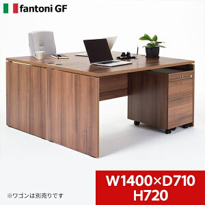 Garage fantoni GF�f�X�N �Z�ؖ� W1400×D710×H720mm �z�����t GF-147H 438002 �I�t�B�X�Ƌ� �p�\�R���f�X�N ���[�N�f�X�N �C�^���A��