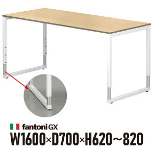 Garage fantoni GX�f�X�N GX-167HJ �I�[�N �z���C�g�r 414482 W1600×D700×H620-820mm �������ߋr �p�\�R���f�X�N �C�^���A��