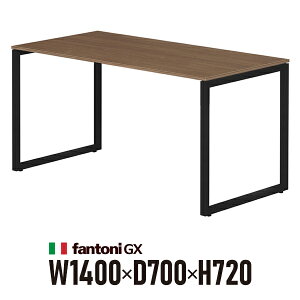 Garage fantoni GX�f�X�N GX-147HBK �Z�ؖ� �u���b�N�r 436414 W1400×D700×H720mm �p�\�R���f�X�N ���[�N�f�X�N �C�^���A��