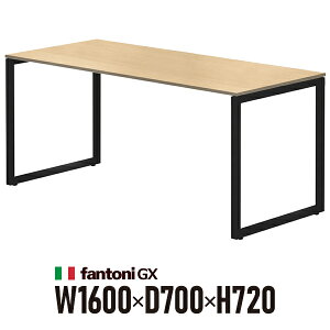 Garage fantoni GX�f�X�N GX-167HBK �I�[�N �u���b�N�r 436422 W1600×D700×H720mm �p�\�R���f�X�N ���[�N�f�X�N �C�^���A��