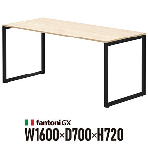 Garage fantoni GX�f�X�N GX-167HBK ���� �u���b�N�r 436423 W1600×D700×H720mm �p�\�R���f�X�N ���[�N�f�X�N �C�^���A��
