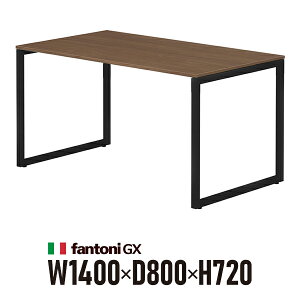 Garage fantoni GX�f�X�N GX-148HBK �Z�ؖ� �u���b�N�r 436454 W1400×D800×H720mm �p�\�R���f�X�N ���[�N�f�X�N �C�^���A��