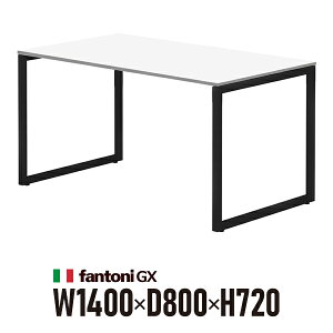 Garage fantoni GX�f�X�N GX-148HBK �� �u���b�N�r 436458 W1400×D800×H720mm �p�\�R���f�X�N ���[�N�f�X�N �C�^���A��