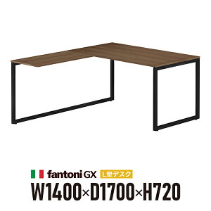 �g���ݒu�� Garage fantoni GX L���^�f�X�N GX-1482L-LBK �Z�ؖ� �u���b�N�r 436515 W1400×D1700×H720mm ��^ ���� �e�[�u���i�C�^���A���j