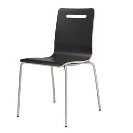 Garage 会議椅子 ミーティングチェア チェアKN-1B 黒 410175