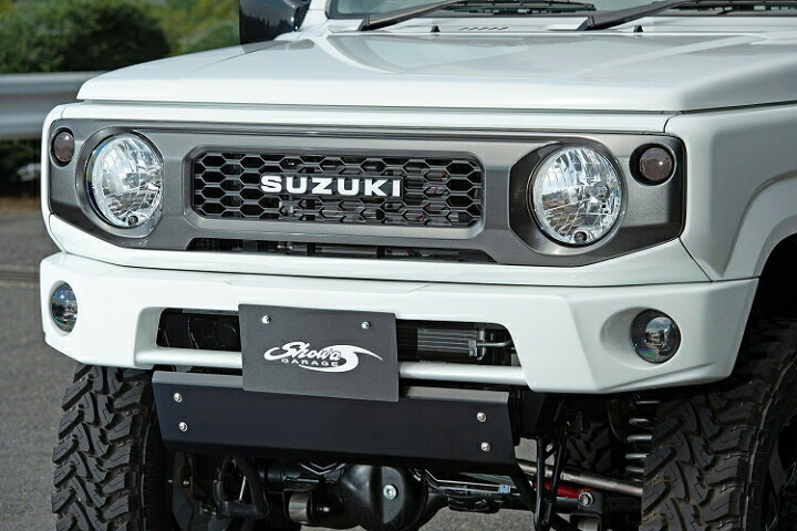 楽天市場】ショウワガレージ JB64用 ABSフロントバンパースポイラー 
