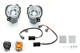 ショウワガレージ LEDフロントウィンカーランプ タイプ2 カプラーオン抵抗 取付けプレート 3点セット ジムニー JB64 JB74 JC74