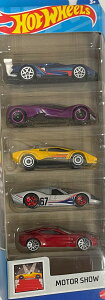 HotWHeeLs�@MOTOR SHOW�@ 5pack�@�z�b�g�E�C�[���@�~�j�J�[