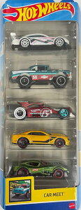 HotWHeeLs CAR MEET�@�z�b�g�E�B�[�� �~�j�J�[5PACK