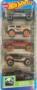 HotWHeeLs HW REMOTE ADVENTURES�@ �z�b�g�E�B�[�� �~�j�J�[ 5�p�b�N