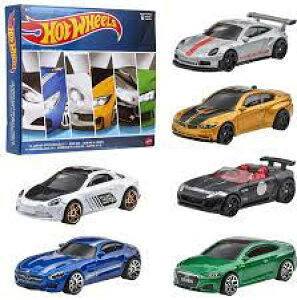 HOTWHEELS ���[���s�A�� �J�[�J���`���[ �}���`�p�b�N 6-Pack 6 �Z�b�g �@�z�b�g�E�B�[���@�~�j�J�[