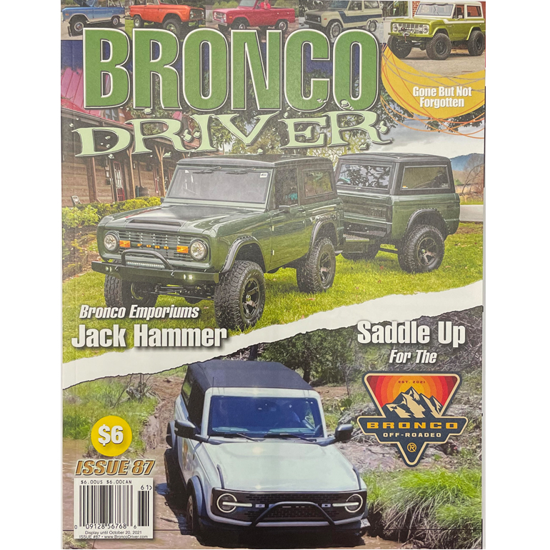 NEW BRONCO DRIVER magazine ＃87 ブロンコ ドライバー 89％以上節約 最高の品質の