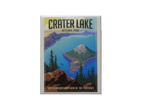CRATER LAKE NATIONAL PARK MAGNET N[^[CN }Olbg