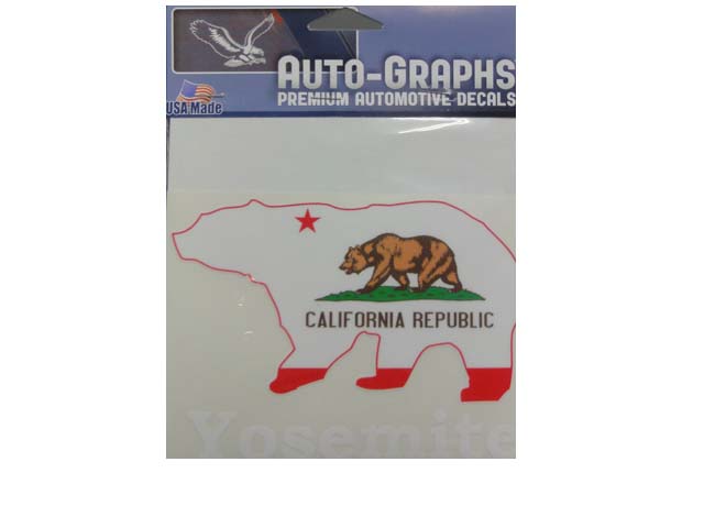 CALIFORNIA REPUBLIC YOSEMITE 驚きの値段 Bear 高品質新品 AUTO-GRAPHS