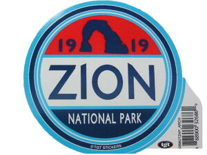 1919 ZION NATIONAL PARK Sticker@@UCI@XebJ[