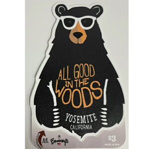 YOSEMITE STICKER YOSEMITE ALL GOOD IN THE WOODS STICKER�@�X�e�b�J�[