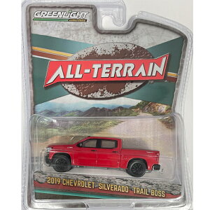 GREENLIGHT Collectibles ALL-TERRAIN 2019 CHEVROLET SILVERADO TRAIL BOSS�@ series 9�@�O���[�����C�g�@�~�j�J�[