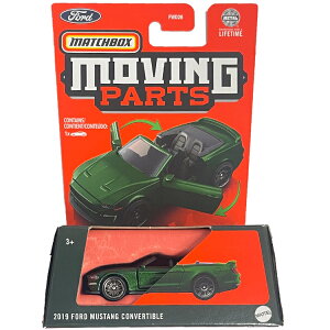MATCHBOX METAL 2019 FORD MUSTANG CONVERTIBLE�@MOVING PARTS�@�~�j�J�[ �}�b�`�{�b�N�X