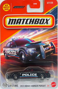 MATCHBOX METAL�@2023 DODGE CHARGER PURSUIT�@�~�j�J�[�@�}�b�`�{�b�N�X