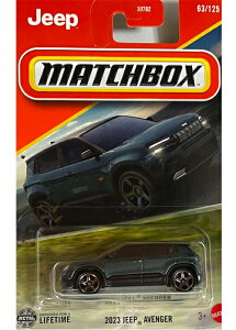 MATCHBOX 2023 JEEP AVENGER �~�j�J�[ �}�b�`�{�b�N�X