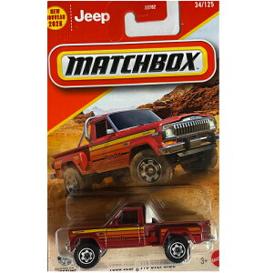 MATCHBOX 1980 JEEP J10 STEPSIDE�@ �~�j�J�[ �}�b�`�{�b�N�X