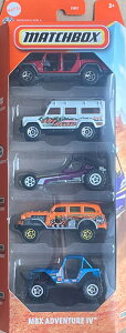 MATCHBOXMBX MBX ADVENTURE 4 5pack �}�b�`�{�b�N�X�@�~�j�J�[ 5�p�b�N