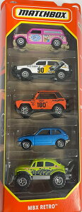 MATCHBOX MBX RETRO 5pack �}�b�`�{�b�N�X�@�~�j�J�[ 5�p�b�N