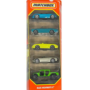 MATCHBOX BLUE HIGHWAYS�@2�@ 5pack �}�b�`�{�b�N�X�@�~�j�J�[ 5�p�b�N