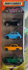 MATCHBOX ITALIAN ROADS 5pack �}�b�`�{�b�N�X�@�~�j�J�[ 5�p�b�N