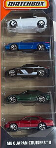 MATCHBOX MBX JAPAN CRUISERS2�@ 5pack �}�b�`�{�b�N�X�@�~�j�J�[ 5�p�b�N