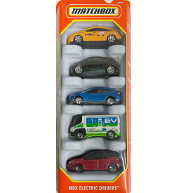 MATCHBOX　MBX ELECTRIC DRIVERS　5pack マッチボックス　ミニカー 5パック