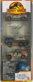 MATCHBOX 　JURASSIC WORLD DOMINION 　 5pack マッチボックス　ミニカー 5パック