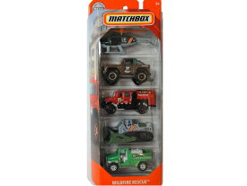 MATCHBOX　 WILDFIRE RESCUE 　 5pack マッチボックス　ミニカー 5パック