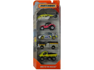 MATCHBOX MBX TO THE RESCUE 5-PACK �}�b�`�{�b�N�X�@�~�j�J�[ 5�p�b�N