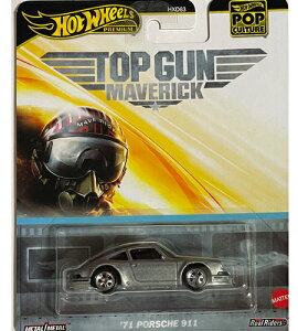 HOTWHEELS PREMIUM�@71 PORSCHE 911 TOP GUN MAVETICK �z�b�g�E�C�[���@�~�j�J�[