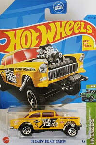 HotWHeeLs HW GASSERS HW 55 CHEVY BEL AIR GASSER �z�b�g�E�B�[�� �~�j�J�[