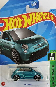HotWHeeLs HW@GREEN SPEED@FIAT 500e @zbgEB[ ~jJ[